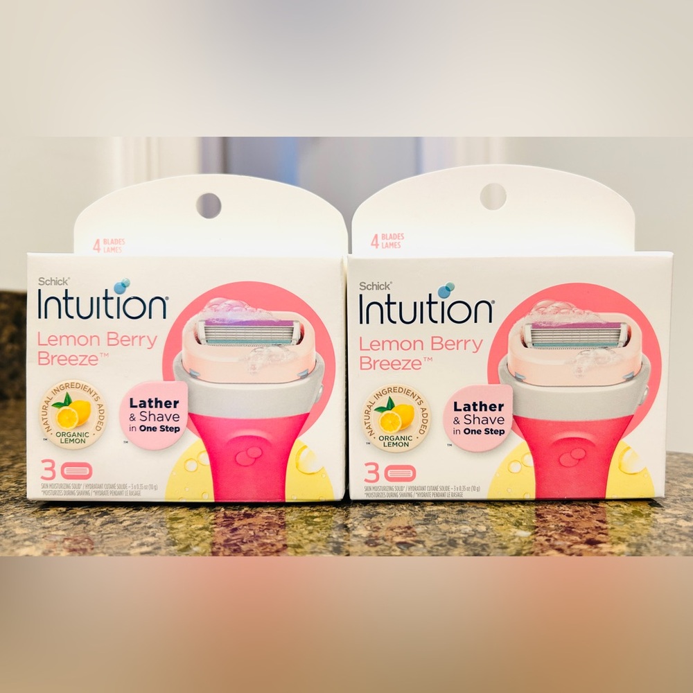 Set of 2 Schick Intuition Refills 🍋